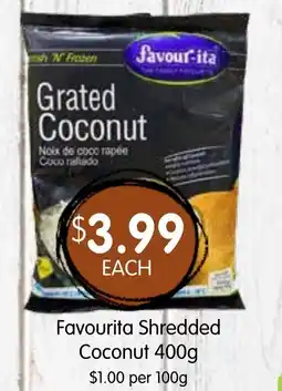 Spudshed Favourita Shredded Coconut offer