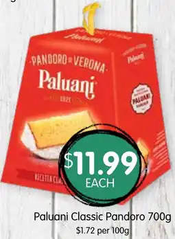 Spudshed Paluani Classic Pandoro offer