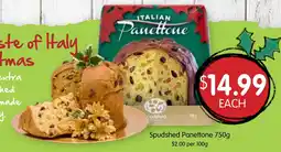 Spudshed Spudshed Panettone offer
