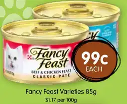 Spudshed Fancy Feast Varieties offer
