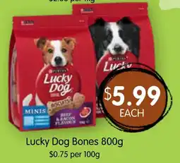 Spudshed Lucky Dog Bones offer