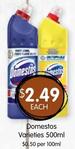 Spudshed Domestos Varieties offer