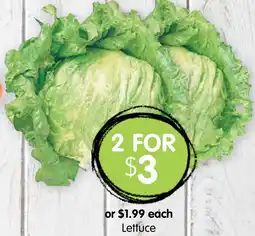 Spudshed Lettuce offer