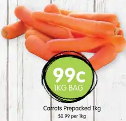 Spudshed Carrots Prepacked offer
