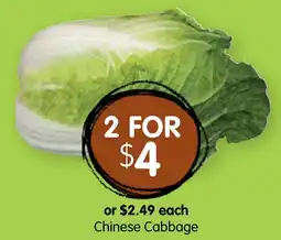 Spudshed Chinese Cabbage offer