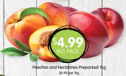 Spudshed Peaches and Nectarines Prepacked offer