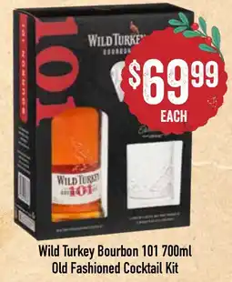 Spudshed Wild Turkey Bourbon 101 Old Fashioned Cocktail Kit offer