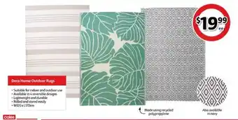 Deca home outdoor rugs