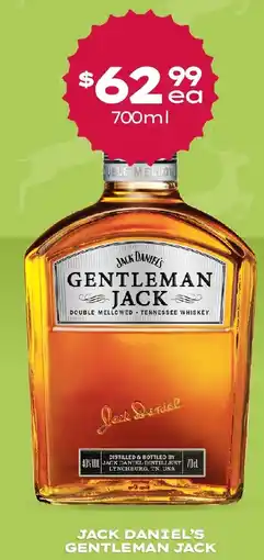 Thirsty Camel Jack daniel's gentleman jack offer