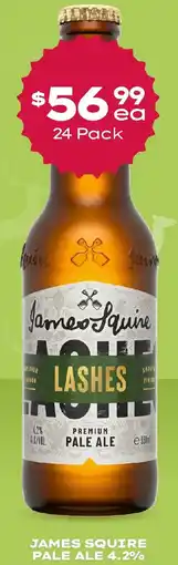 Thirsty Camel James squire pale ale 4.2% offer