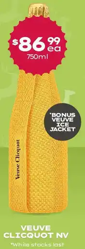 Thirsty Camel Veuve clicquot nv offer