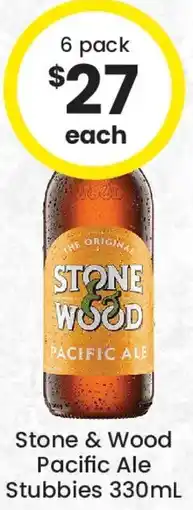 The Bottle O Stone & Wood Pacific Ale Stubbies offer