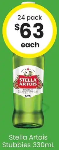 The Bottle O Stella Artois Stubbies offer