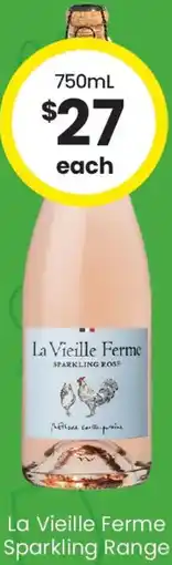 The Bottle O La Vieille Ferme Sparkling Range offer