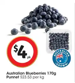 Coles Australian Blueberries offer