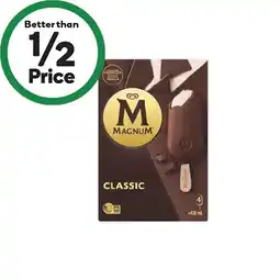 Woolworths Streets Magnum or Magnum Minis 360-428ml Pk 4-6 offer
