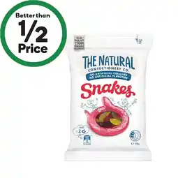 Woolworths The Natural Confectionery Co. or Sour Patch Kids 130-230g offer