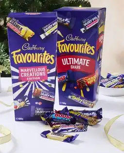 Coles Cadbury Favourites offer