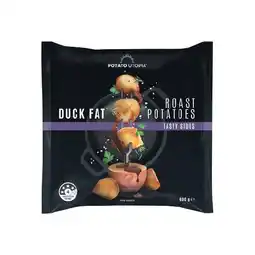 Woolworths Potato Utopia Duck Fat Roast Potatoes – From the Freezer offer