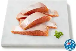 Coles Coles Tasmanian Fresh Salmon Portions Skin Off offer