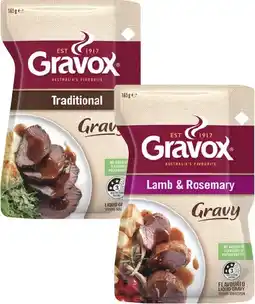 Coles Gravox Liquid Gravy or Finishing Sauce 165g offer