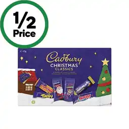Woolworths Cadbury Christmas Classics Box offer