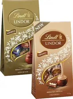 Coles Lindt Lindor Bag offer