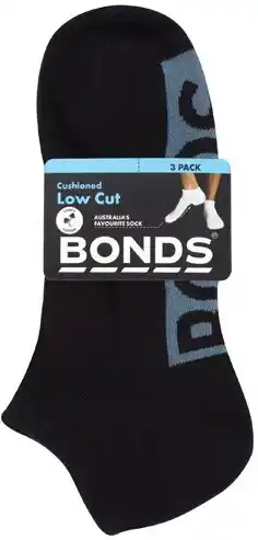 Coles Bonds Men's Logo Lowcut Sock offer
