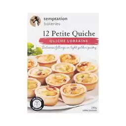 Woolworths Temptation Petite Quiche – From the Freezer offer