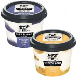 Woolworths Gippsland Dairy Twist Yogurt – From the Fridge offer