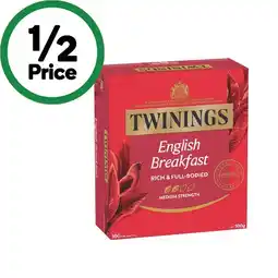 Woolworths Twinings Tea Bags offer