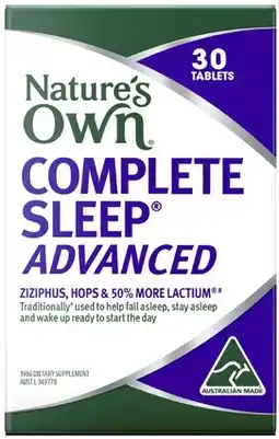 Coles Nature's Own Complete Sleep Advanced Tablets offer