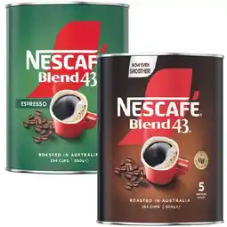 Woolworths Nescafé Blend 43 Coffee offer