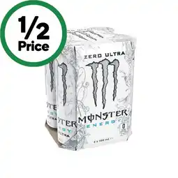 Woolworths Monster Energy Drink offer
