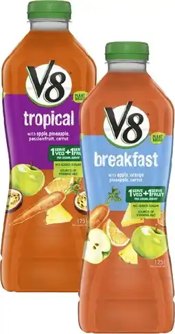 Coles V8 Juice offer