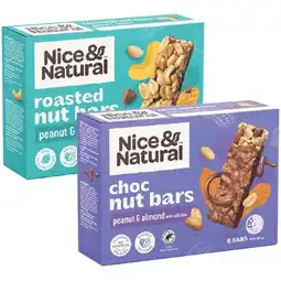 Woolworths Nice & Natural Nut Bars offer