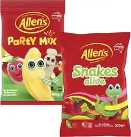 Coles Allen's Lollies offer