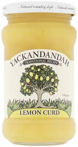 Coles Yackandandah Lemon Curd offer