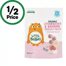 Woolworths Little Bellies Organic Yoghurt Melts offer
