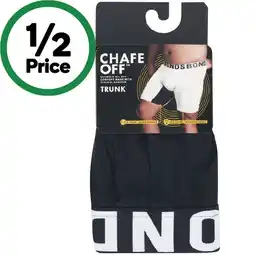 Woolworths Bonds Chafe Off Men’s Trunk Assorted offer