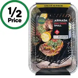 Woolworths Armada Foil Trays Small offer