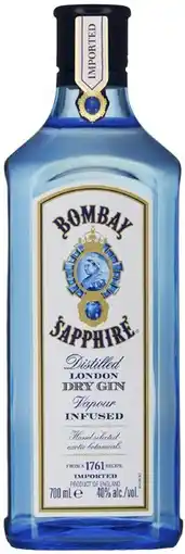 Coles Bombay Sapphire Gin offer