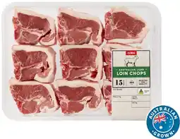 Coles Coles Australian Lamb Loin Chops offer