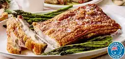 Coles Coles Australian Pork Belly Roast Boneless offer