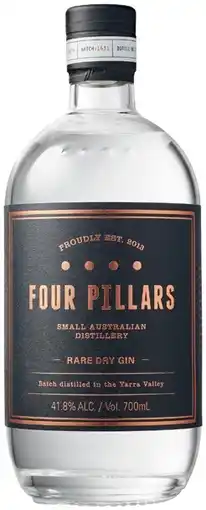 Coles Four Pillars Rare Dry Gin offer