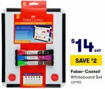 BIG W Faber-Castell Whiteboard Set offer
