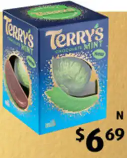 ALDI Terry's Chocolate Mint Ball offer