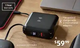 ALDI Travel Adaptor Powerbank offer