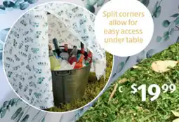 ALDI Trestle Table Tablecloth offer