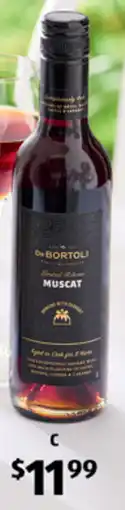 ALDI De Bortoli Limited Release Muscat NV offer